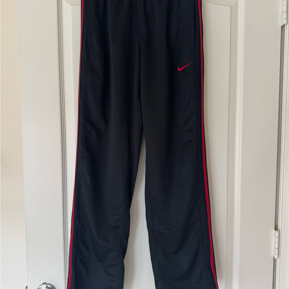 Mens Sz S Black Nike Track Pants